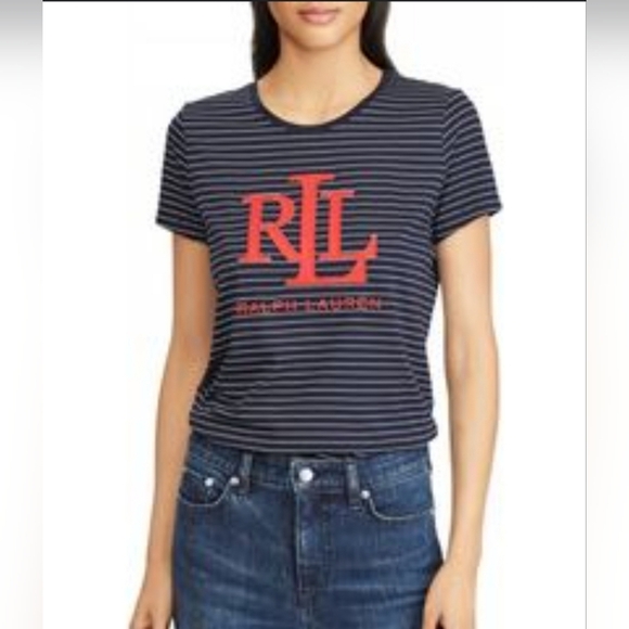 Ralph Lauren Red Logo Print Shirt - Picture 1 of 7